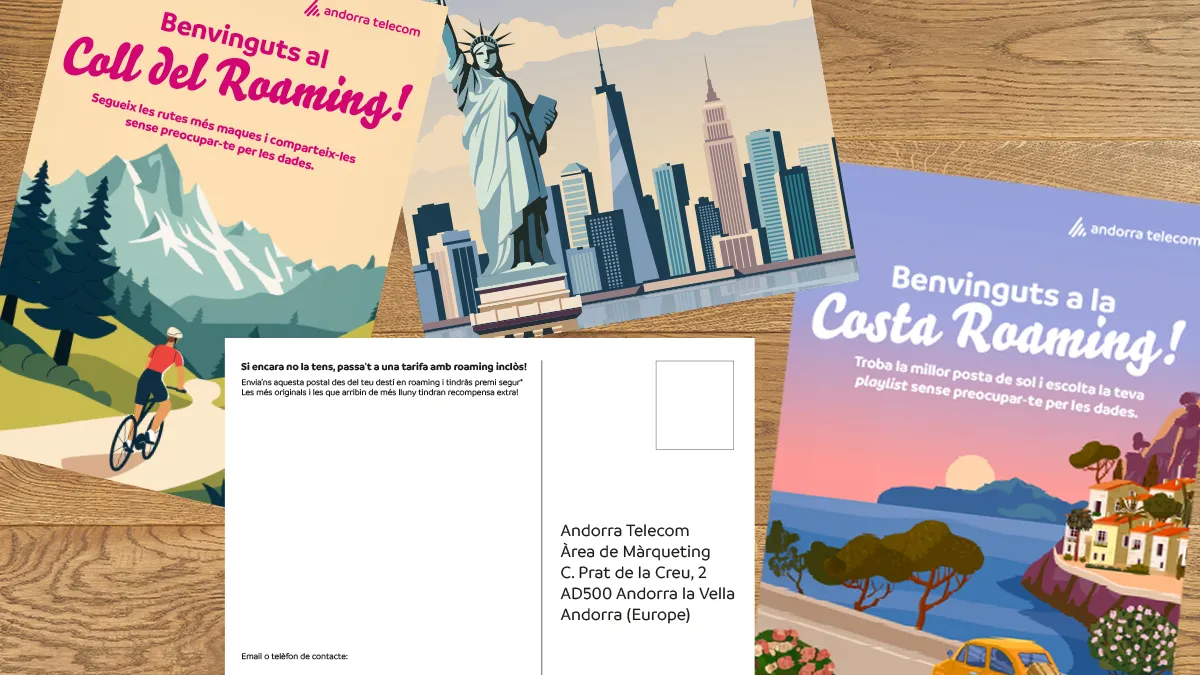 Aquest estiu, no et preocupis per les dades!